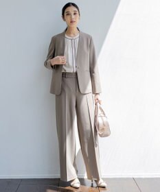 ANY SIS ビューティサーモ2WAYストレッチ ワイドパンツ