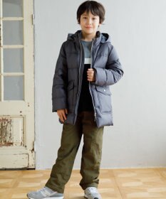 J.PRESS KIDS 【140-170cm】【撥水】50Dタフタ ダウンコート