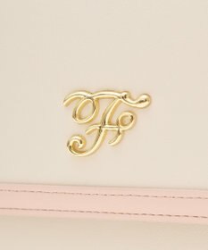 Maison de FLEUR バイカラーバッグ・ウォレットセット