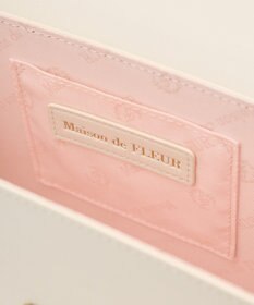 Maison de FLEUR バイカラーバッグ・ウォレットセット