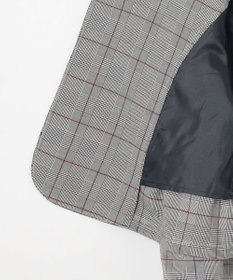 組曲 KIDS 【150-170㎝】グレンチェックジャケット＆プリーツワンピース セット