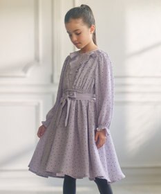 組曲 KIDS 【150-160cm】キャサリンドット ワンピース