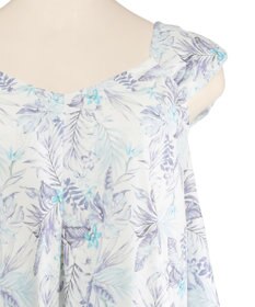 San-ai Resort（三愛水着楽園） プリントワンピ見えビキニ　9M・11L　【San-ai Resort（サンアイリゾート）】