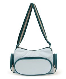 LeSportsac 3 POCKET SHOULDER/スペクテイタークリアスカイ/ティール
