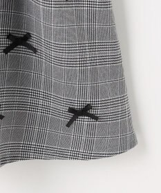 ANY KIDS 襟付き リボン 長袖ワンピース