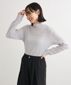 Green Parks ・Ｐｅｔｉｔ　Ｆｌｅｕｒ　ジャガードハイネックロンＴ