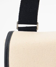 J.PRESS MEN レザーコンビショルダーバッグ