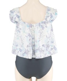 San-ai Resort（三愛水着楽園） プリントワンピ見えビキニ　9M・11L　【San-ai Resort（サンアイリゾート）】