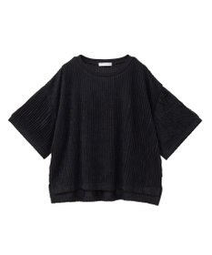 Green Parks ５分袖フリルカットプルオーバー