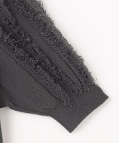 自由区 【カトリエムブーケ】Motif a franges フリンジディティールプルオーバー