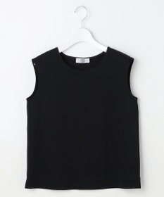 J.PRESS LADIES S スムースジャージー ノースリーブ カットソー