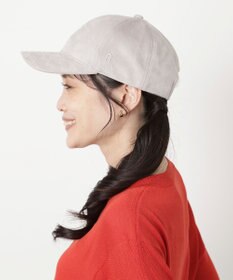 MOONBAT FURLA(フルラ)横刺繍スエード キャップ UVカット