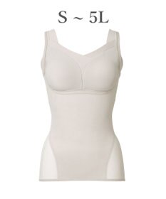 BRADELIS New York 【Yukine inc. 】ゆきねえモアソフト快適フルカップブラキャミ25 接触冷感 速乾 快適補整 ノンワイヤー ブラトップ カップ付きインナー