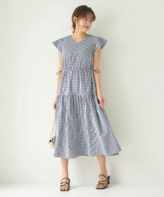 Feroux 【洗える】ドロストデザイン ワンピース