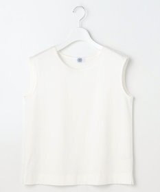 J.PRESS LADIES S スムースジャージー ノースリーブ カットソー