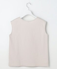 J.PRESS LADIES S スムースジャージー ノースリーブ カットソー