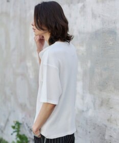 WEGO 【ユニセックス着用ITEM/MLサイズ展開】ワッフルヘンリーネックT（SS）