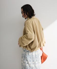 Green Parks 衿付きバルーンブルゾン