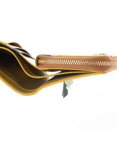 UNBILLION perche ジェムストーンチャームハーフラウンドウォレット