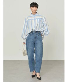 AMERICAN HOLIC イージーケア切替タックワイドシャツ