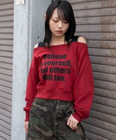 WEGO ドッキングオフショルショートスウェット