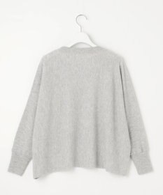 自由区 【洗える】ソフトウールハイゲージボートネック ニット