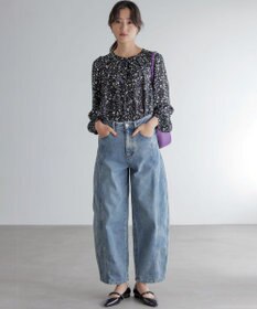 組曲 S プティフラワープリント ブラウス