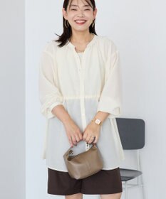 AMERICAN HOLIC シアーウエストドロストロングシャツ