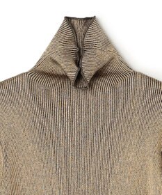 uncrave ラメニット タートルトップス