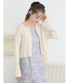 earth music&ecology ＳＥＴ２点　シアーブラウス＋レースキャミワンピース