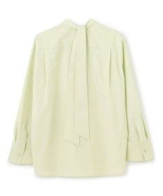 BEIGE， 【洗える】CLOVER / コットンバックボウタイブラウス