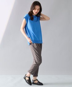 ANY 【UVケア/接触冷感/ウエストゴム】イージーケア美脚パンツⅡ