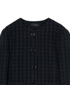 JOSEPH 【WEB&OUTLET限定】ツイスティングツウィード　ノーカラージャケット