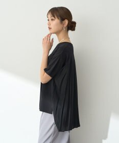 earth music&ecology バックプリーツドッキングチュニック