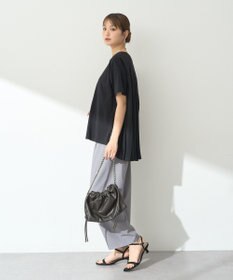 earth music&ecology バックプリーツドッキングチュニック