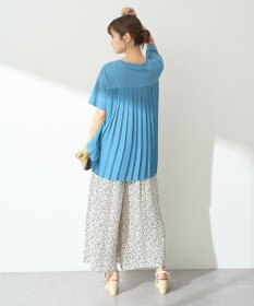 earth music&ecology バックプリーツドッキングチュニック