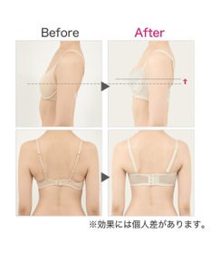 BRADELIS New York 【BRADELIS New York / 育乳補整ブラ・STEP2 寄せる】ローズステップ2ブラ24S1 脇高設計でスッキリ補正