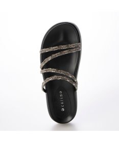 MODE ET JACOMO <carino>厚底ビジューサンダル