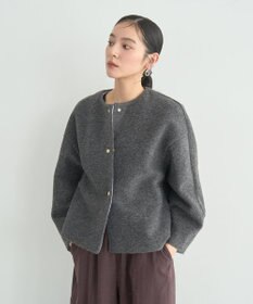 YECCA VECCA イタリアンエアリーミドル丈コート