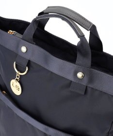 LA BAGAGERIE チャーム付き　ナイロンリュック
