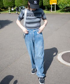 WEGO グラデーションちびニットT