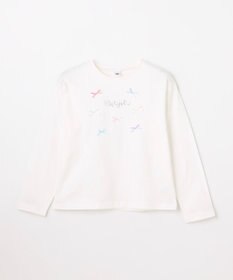 ANY KIDS 【綿100%】リボンアソート 長袖Tシャツ