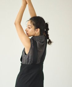 #Newans タートルネックレースブラウス