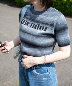 WEGO グラデーションちびニットT