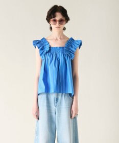 GRACE CONTINENTAL ショルダーフリルトップ
