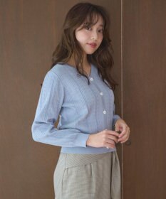 Feroux 【洗える】ビジューボタン カーディガン