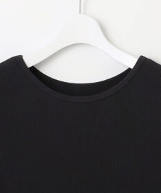 自由区 【洗える】ソフトリブ5分袖 Tシャツ