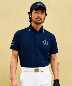 23区GOLF 【MEN】ナンバリングカノコ半袖ポロシャツ