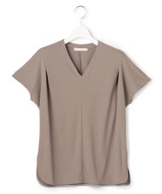 ICB L スパンプラチナム Vネックカットソー