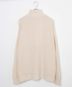 WEGO ルーズフィットハーフZIPプルオーバー